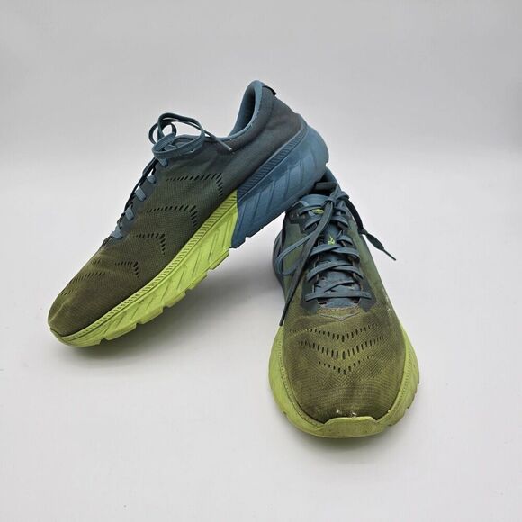 Hoka Mach 2 Mens 11.5 46 Green Blue Shoes Sneaker Athletic Training Running main image 6